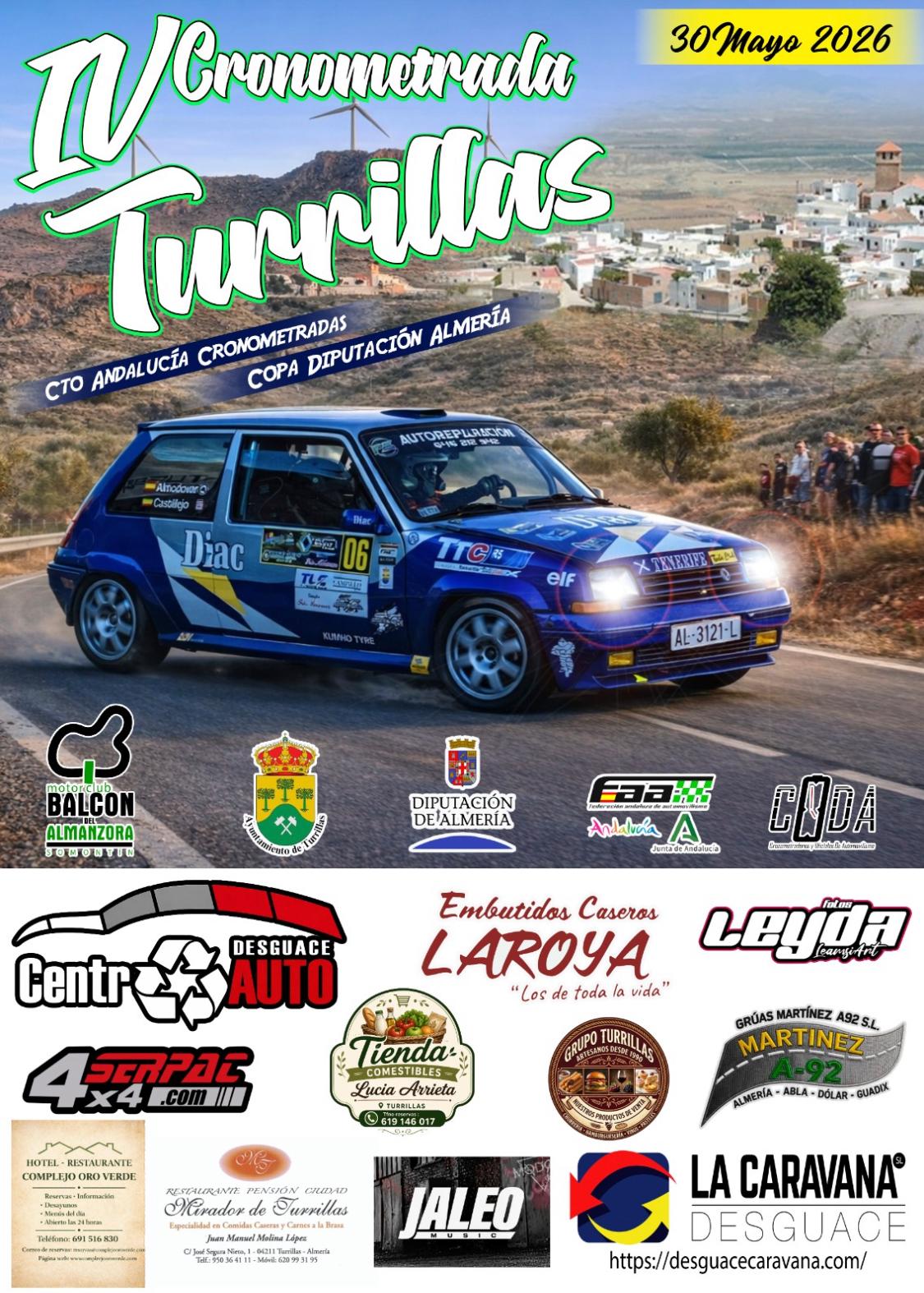 Cartel de IV Cronometrado de Turrillas 2026