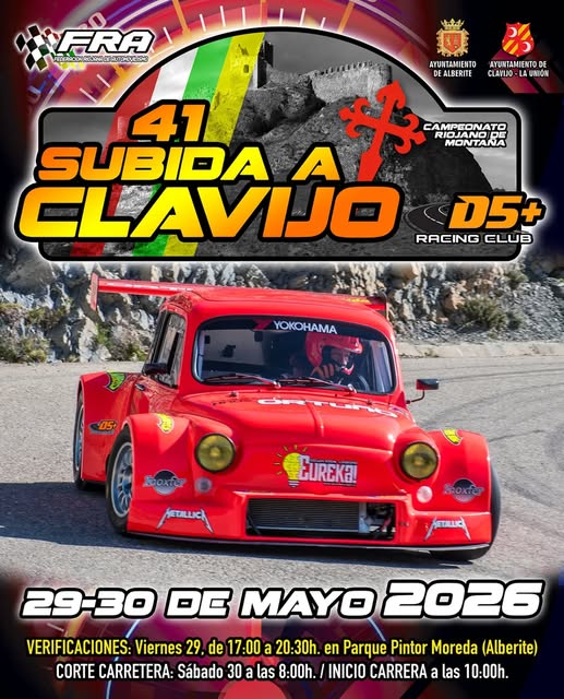 Cartel de 41ª Subida Clavijo 2026