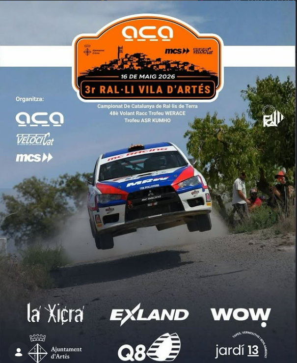 Cartel de 3r Rally Vila d'Artes