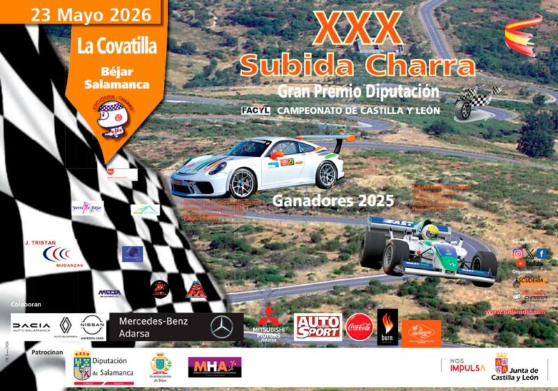 Cartel de XXX Subida Charra-La Covatilla