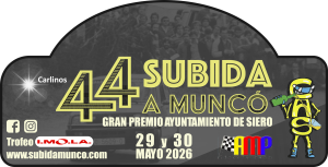 Placa de 44ª Subida a Muncó 2026