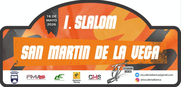 Placa de I Slalom San Martín de la Vega