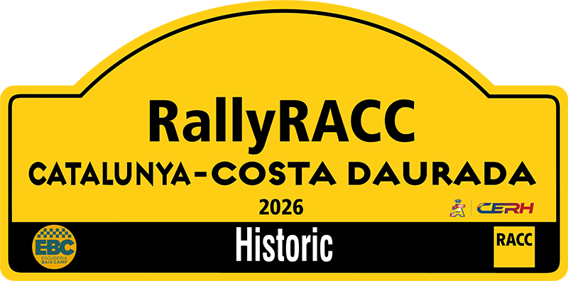 Placa de Rally Catalunya-Costa Daurada Legend